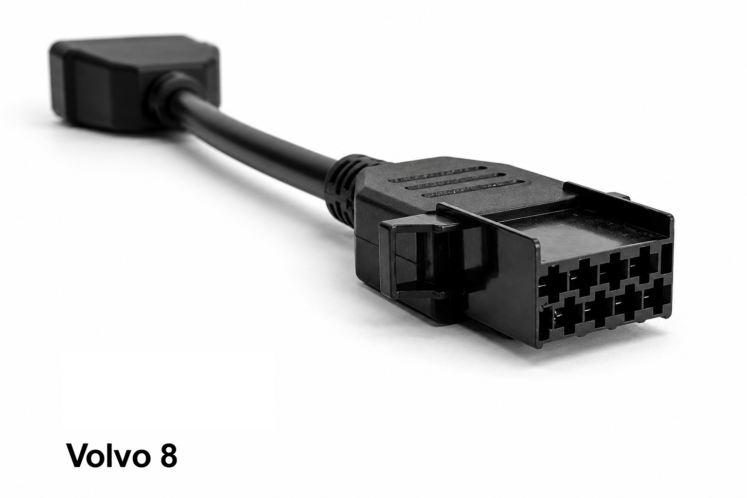 Volvo 8-pin diagnostic adapter for CATSCAN heavy equipment diagnostic scanner
